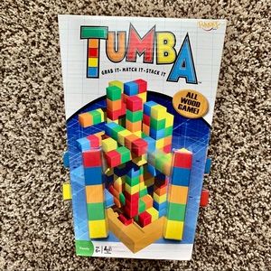 TUMBA Family Stacking Game - All Wood! NIB